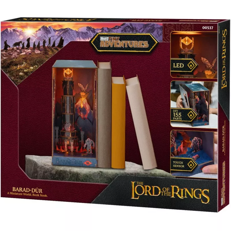 Plastikinis modelio rinkinys REVELL Tiny Adventures Žiedų valdovas „Barad-Dûr“ (rankdarbiai) 00537
