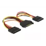 Vidinis maitinimo kabelis DeLOCK 60143 0,15 m SATA 15 kontaktų