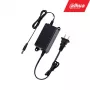 Maitinimo adapteris DAHUA PFM320 apsaugos kameroms, įvadas 100–240 V, 0,5 m laidas, juodas, 45×104 mm