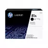 HP 81A Original juodas lazerinio spausdintuvo kasetė, 10500 puslapių, juoda, 1 vnt.