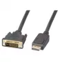 EFB-Elektronik DisplayPort/DVI 24+1 laidas, St-St, 2m, juodas (K5564SW.2V2)