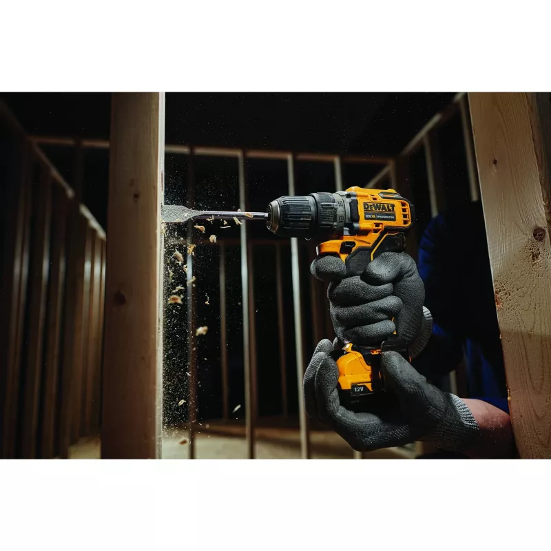 Belaidis suktuvas DeWALT DCD701D2-QW, 12V, 1500 aps./min., 57,5 N·m, 2x2 Ah akumuliatoriai