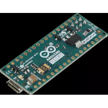 Arduino Mikrovaldiklio plokštė, Micro be jungties ATmega32u4 (A000093)