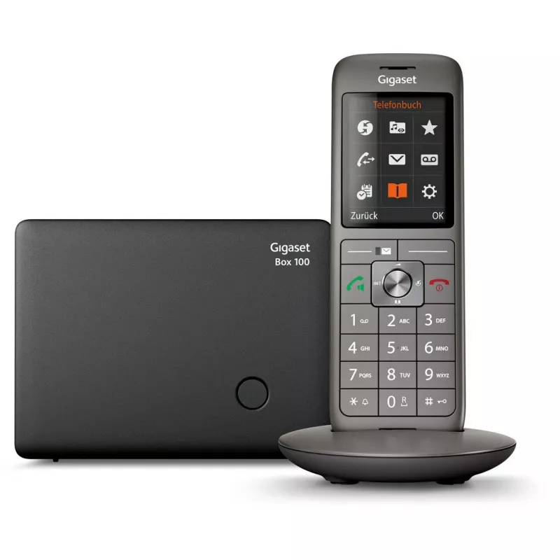 Belaidis telefonas Gigaset CL660 antracitinis