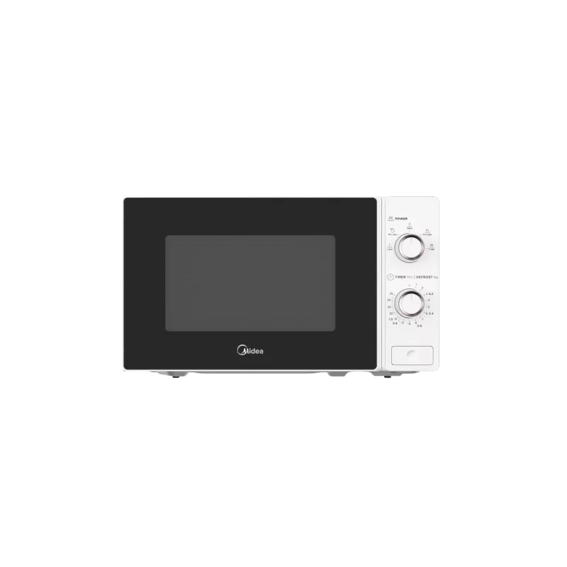 Mikrobangų krosnelė Midea MM720C2AT-W — 700 W, 20 L, laisvai pastatoma, balta