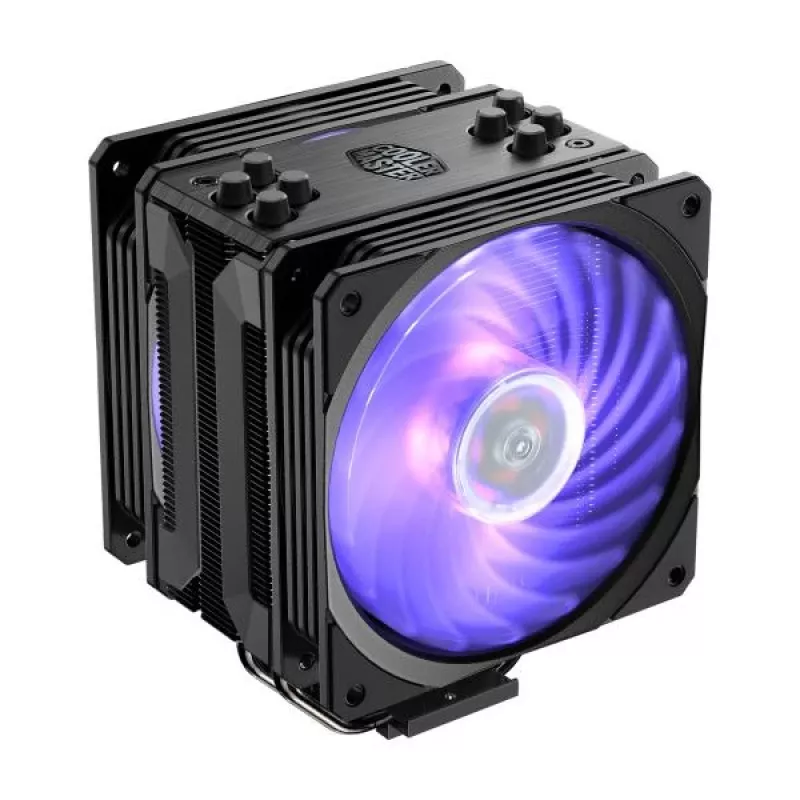 Cooler Master Hyper 212 RGB Black Edition aušintuvas 12 cm ventiliatorius 650-2000 RPM