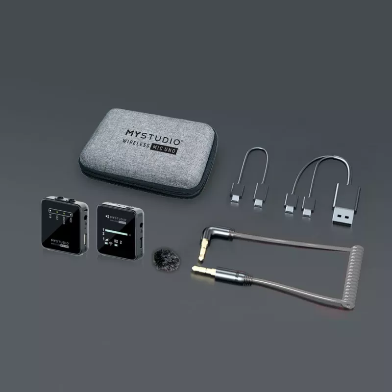 Belaidinis mikrofonas Easypix MyStudio Wireless Mic Uno 62023