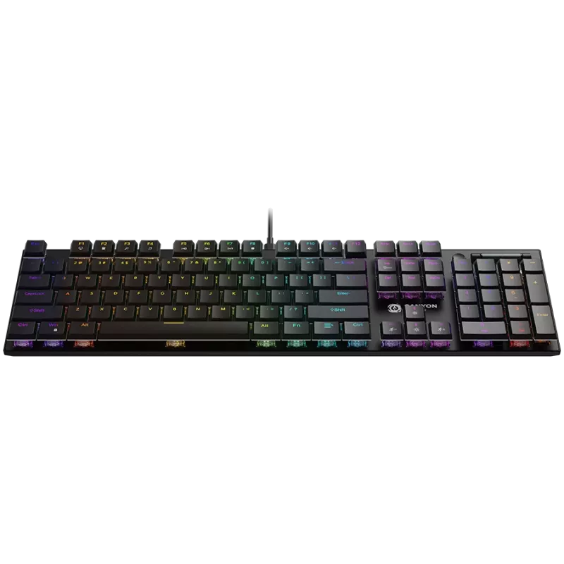 CANYON kompiuterio klaviatūra Cometstrike GK-55 EN/RU laidinė