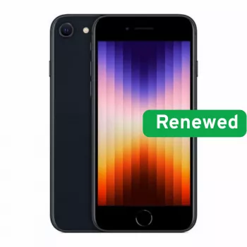 Apple Renew Grade C | iPhone SE (2-os kartos, 2020) | Juoda | 4,7 colio | Retina HD | A13 Bionic | 3 GB | 128 GB | iOS