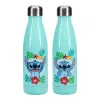 Geriamasis butelis Paladone PP10960LS 460 ml nerūdijantis plienas turkio spalva su Stitch dizainu
