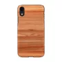 Dėklas išmaniesiems telefonams MAN & WOOD, skirtas iPhone XR, kapučino baltas