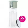 Daugkartinio naudojimo vandens butelis BRITA Fill&Go Vital 600 ml su įmontuotu MicroDisc filtru, Žalias