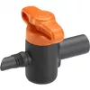 GARDENA reguliavimo vožtuvas 13231-20 juodai oranžinis šalto vandens sistemoms