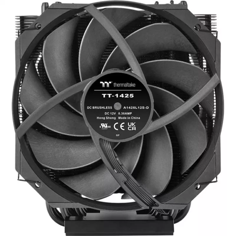 Thermaltake Cooler WAir juodas CPU aušintuvas INTEL LGA4677 ir AMD sTR5/SP6 (CL-P140-CA14BL-A)