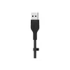 Lightning laidas Belkin CAA008BT1MBK 1m Juodas USB-A į USB-C