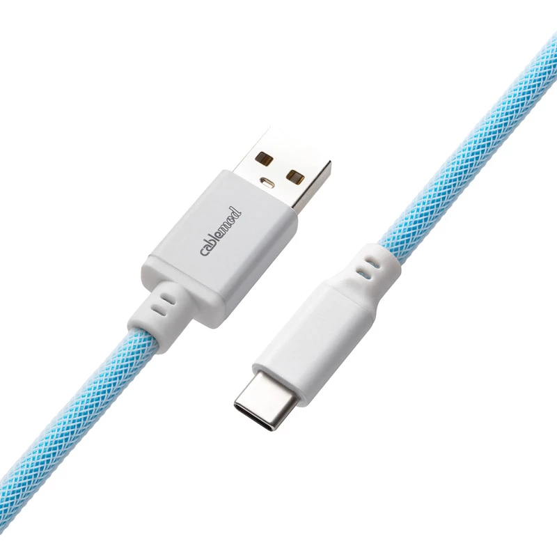 Cablemod CM-PKCA-CWAW-LBW150LBW-R USB kabelis 1,5 m USB A USB C mėlynas