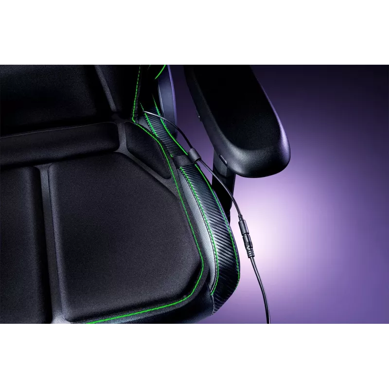 Sėdimosios pagalvėlės Razer Freyja juodos spalvos belaidžiu 2,4 GHz ryšiu