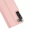 Dux Ducis Skin Pro dėklas su užsegimu ir laikikliu Samsung Galaxy S22+ (S22 Plus) rožinis