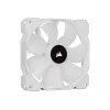 Corsair iCUE SP120 RGB ELITE Performance 120mm baltas PWM ARGB korpuso ventiliatorius (3 vnt. pakuotė)