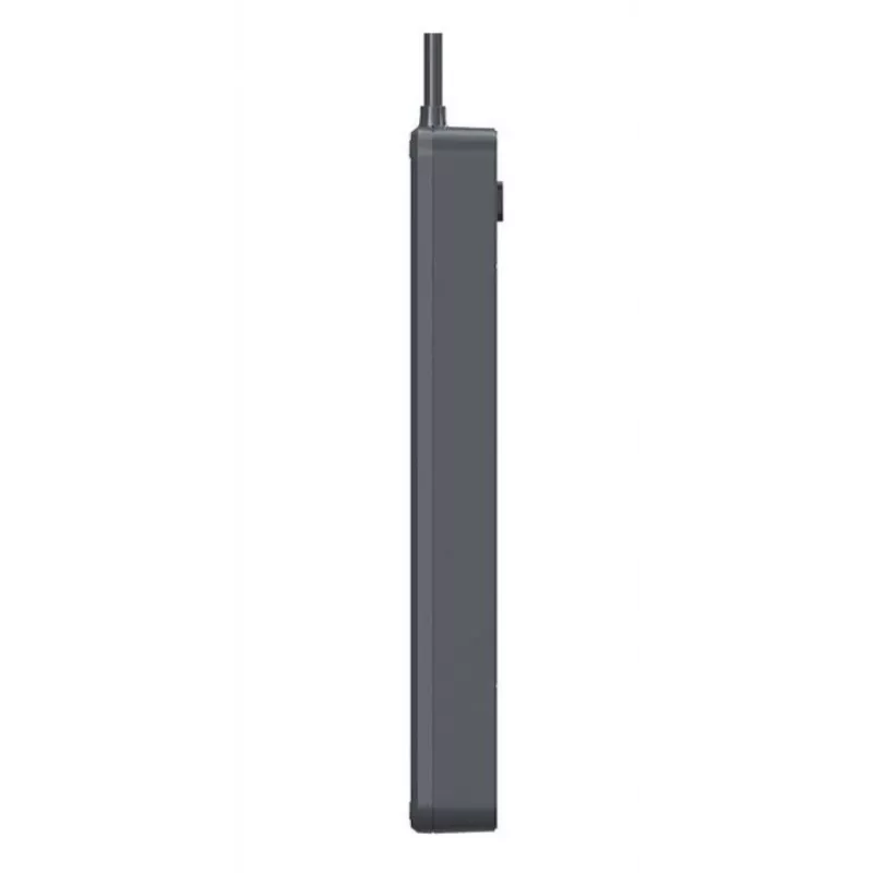TRACER Power Line+ apsauginis ilgintuvas su USB 1,5 m (4 kištukiniai lizdai + 3x USB-A, 5V 2,4A)