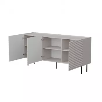 Komoda Cama LUCCA 3D 165x40x80 cm kašmyro spalvos