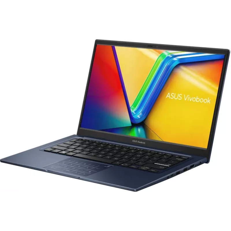 Nešiojamas kompiuteris ASUS Vivobook 14 X1404VA-V14 14 colių FHD, Intel Core i3-1315U, 8GB RAM, 128GB SSD, Windows 11 Home (S režimas), Tyliai mėlyna