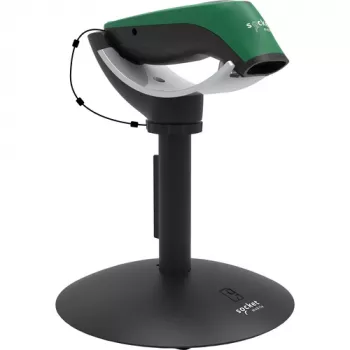 Nešiojamas brūkšninių kodų skaitytuvas Socket Mobile SocketScan S740 — 1D/2D LED, belaidis Bluetooth, AA NiMH baterija, 117 g, juodas/žalias