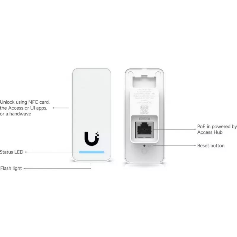 Ubiquiti G2 Starter Kit Profesionali prieigos kontrolės sistema Sidabrinė