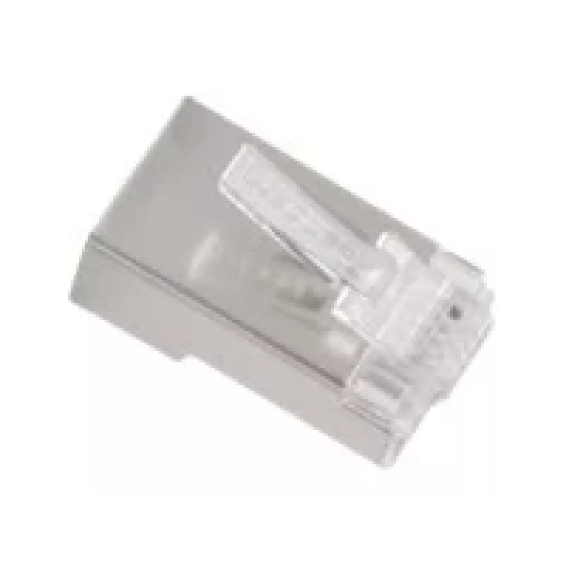 Lanberg PLS-5000 RJ-45 kištukas, nerūdijantis plienas, skaidrus (PLS-5000)
