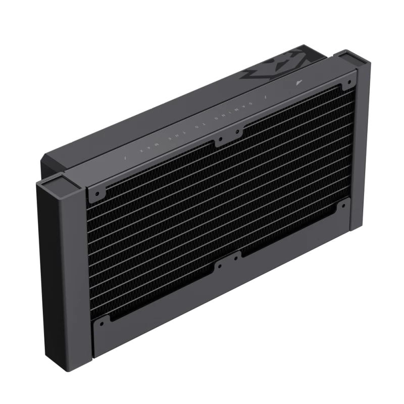 Gamemax GLACIER 240 LCD BK skystinis aušintuvas procesoriui Intel, AMD