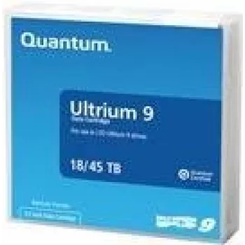 Quantum LTO Ultrium 9 – 18 TB / 45 TB – su brūkšniniu kodu (3-08364-10)