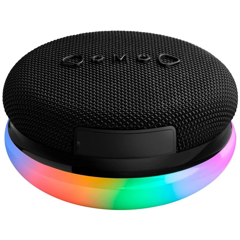 Nešiojamas Bluetooth garsiakalbis DEFENDER ENJOY 40 — 7 W RMS, Bluetooth 5.3, LED apšvietimas, LiPo baterija, 9 h, juodas
