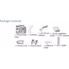 DECT telefonas Grandstream GXP1628 – stalinis / sieninis IP telefonas, LCD 132x48 px, garsiakalbis, 500 kontaktų, RJ-9 ausinėms