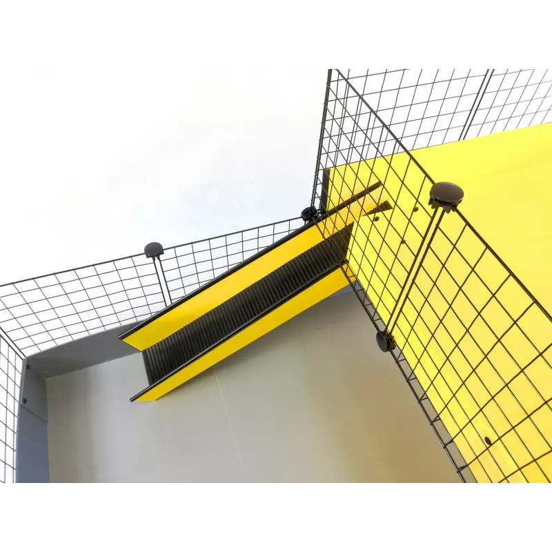 C&C modulinis narvas vieno aukšto 4x2 + Loft 2x1 + Juodas ramp