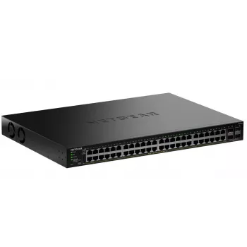 NETGEAR GS348TPv2 valdomas L2/L3 gigabitinio eterneto jungiklis su PoE, 1U, juodas