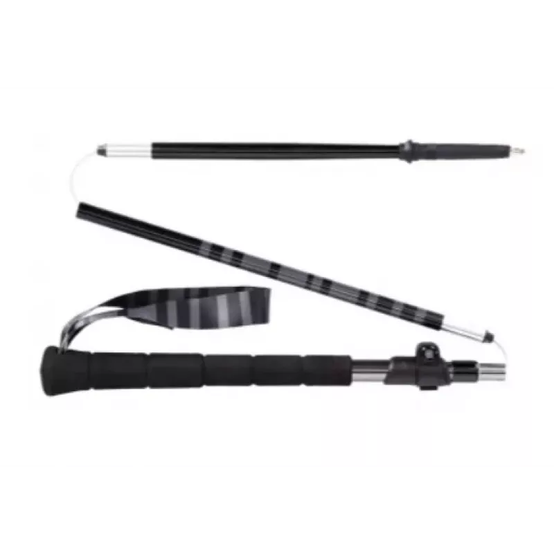 Trekkingo lazdos Viking Kettera Pro Long Grip juodos/pilkos 135 cm
