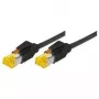 Tecline 722015S Ethernet Patch Laidas Juodas