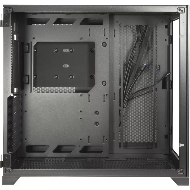 INTER-TECH C-703 Vision ATX Gaming korpusas, Grūdintas stiklas, Juodas