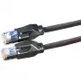 DTWYLER jungiamasis laidas Cat.6 E klasė S/FTP CU 7702 flex LSOH Hirose TM21 juodas 5m