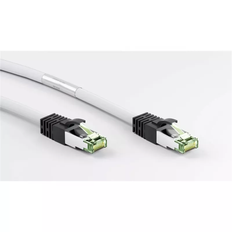 Wentronic 55127 - 5 M - Cat8.1 - S/FTP (S-STP) - RJ-45 - RJ-45 - Baltas