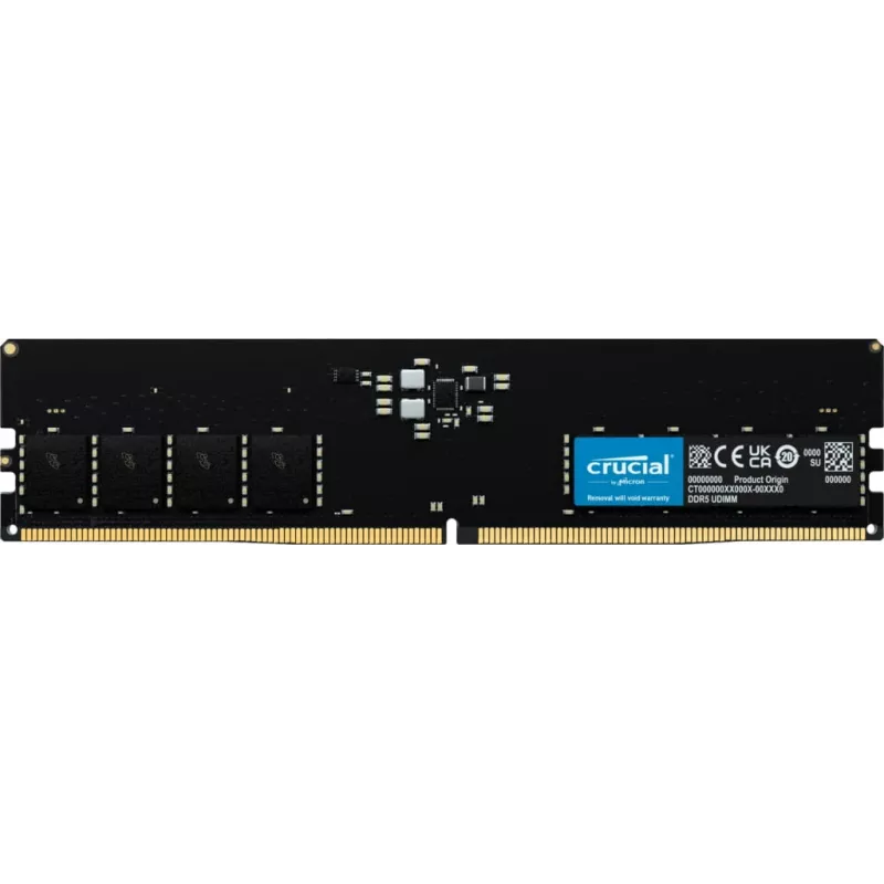 Crucial DDR5 modulis 16 GB DIMM 288-PIN 5600 MHz / PC5-44800 CL46 1,1 V nebuferinis