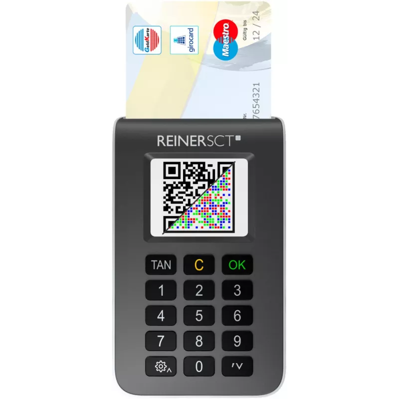 ReinerSCT tanJack photo QR - TAN generatorius - Antracitas