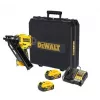 Vinių pistoletas DeWalt DCN930P2-QW belaidis bešepetėlis, 30° kampu