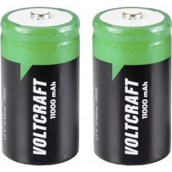 HR20 Mono D - baterija NiMH 11000 mAh 1,2 V 2 vnt. (VC-12714030)