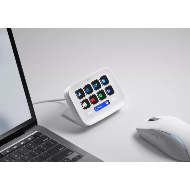 Valdymo pultelis Stream Deck Neo Elgato 10 mygtukų programuojamas Baltas