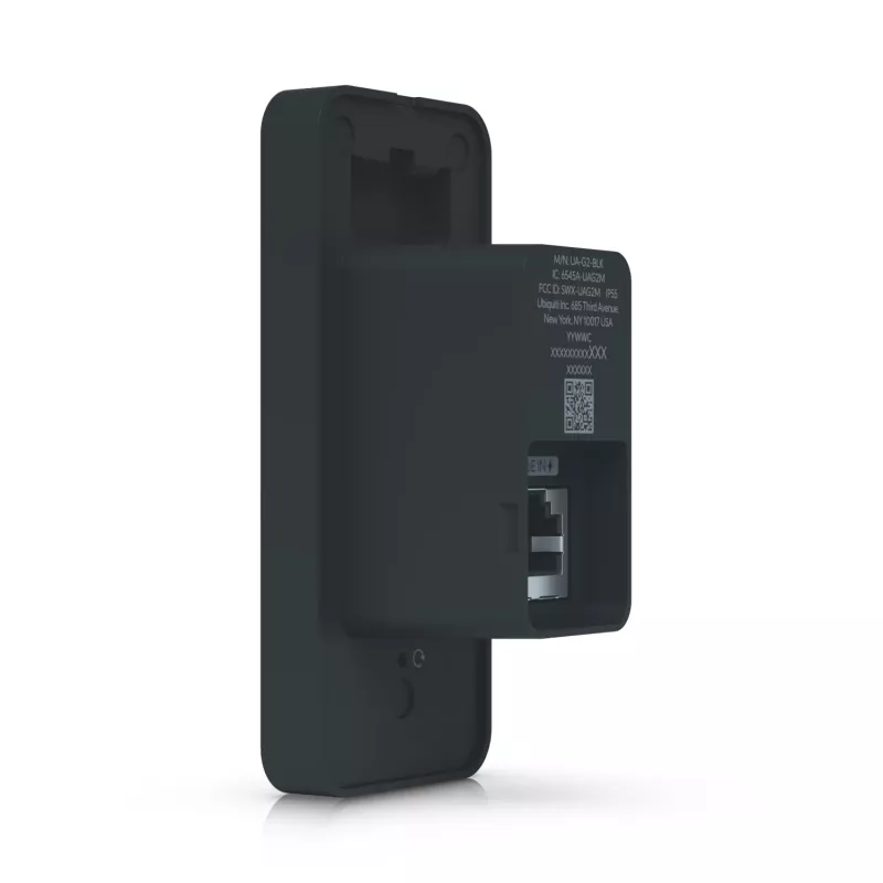 Ubiquiti Access Reader G2 belaidis NFC skaitytuvas durų kontrolei, juodas, 0.7 W garsiakalbis, 48 V PoE