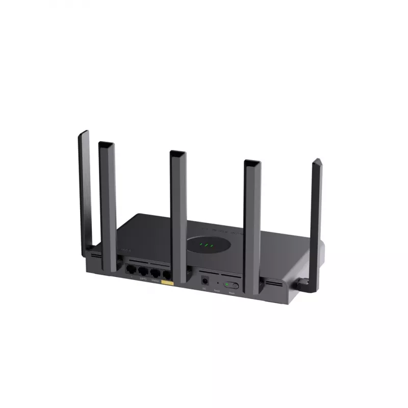 Belaidis maršrutizatorius Ruijie Networks RG-EW3000GX PRO, Gigabit Ethernet, dviejų juostų (2,4 GHz / 5 GHz), juodas