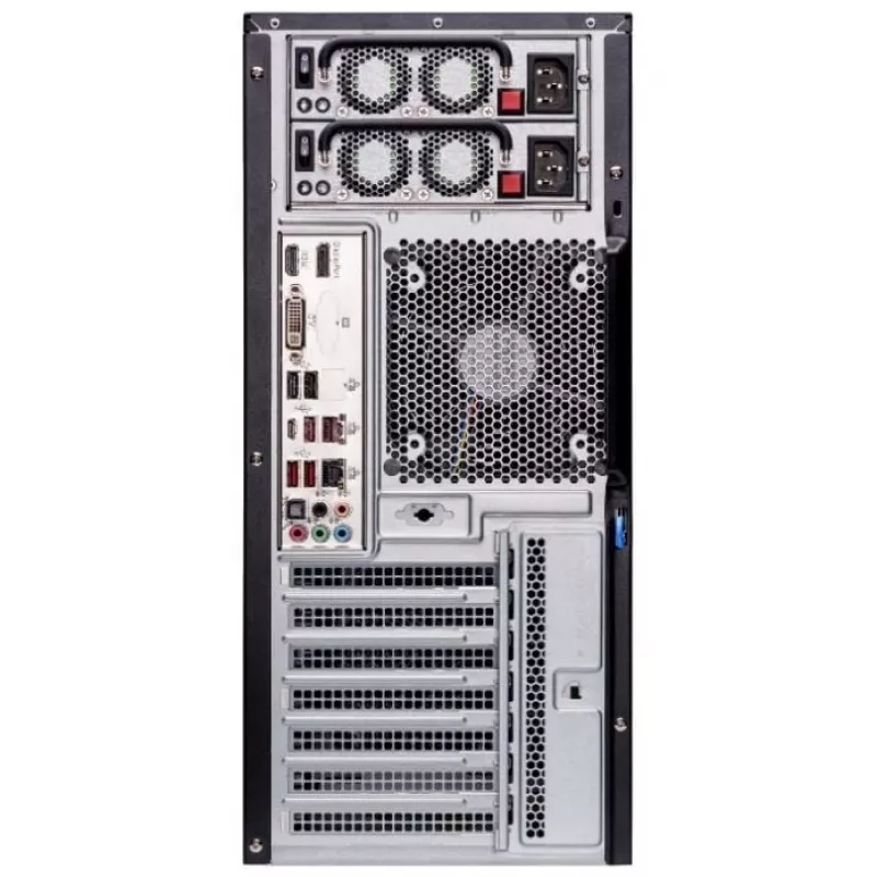 Serverio korpusas Supermicro SuperChassis 732I-R600B Midi Tower juodas 600 W
