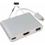 helos 288389 Docking stotelė USB 3.1 Type-C su 4K HDMI išvestimi