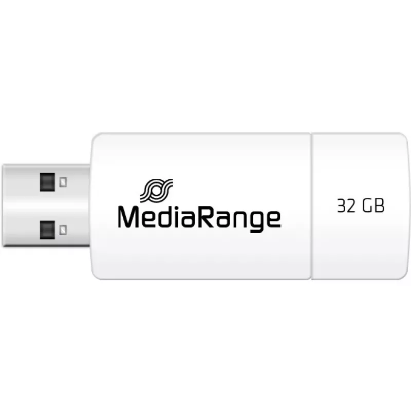 MediaRange MR973 USB atmintukas 32GB USB 2.0 baltas, žalias
